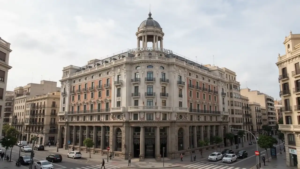 Edificio terminado con cúpula y fachada clásica